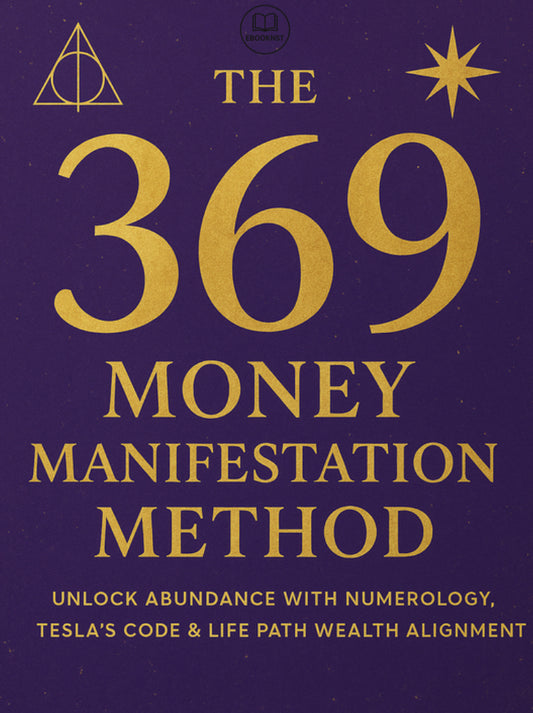 “Manifest wealth with ‘369 Money Manifestation Method’ ebook – numerology-based money and abundance techniques”